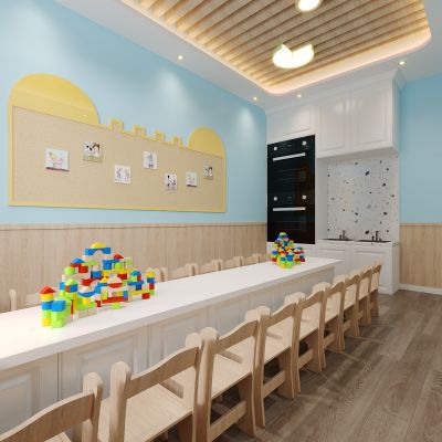 现代烘焙室，烘焙教室，教室