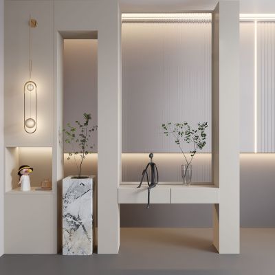 现代玄关屏风隔断