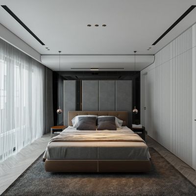 现代卧室