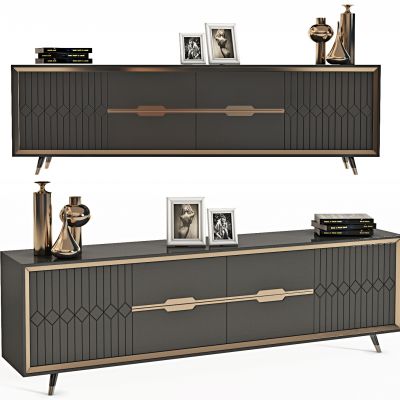 新中式电视柜，边柜，装饰柜，玄关柜，装饰柜，储物柜，端景柜，饰品，摆件