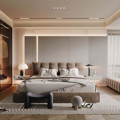 现代卧室