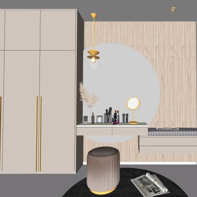 现代化妆镜，玄关柜，走廊柜，鞋柜，入门柜，走廊柜，全身镜