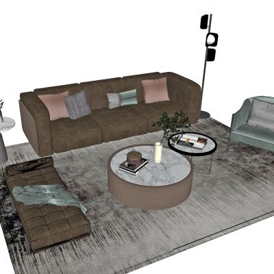 现代沙发茶几组合，组合沙发，布艺沙发，懒人沙发，客厅沙发，茶几，组合茶几，三人沙发，沙发凳，换鞋凳，休闲椅，洽谈椅，子母茶几，圆茶几