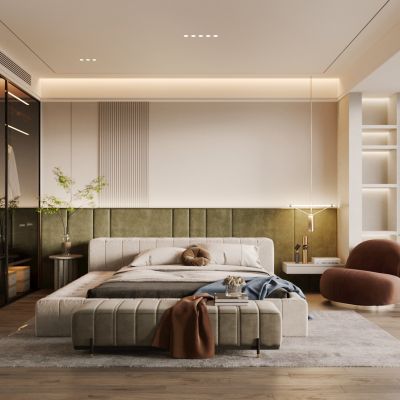 现代卧室