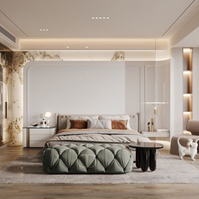 现代卧室