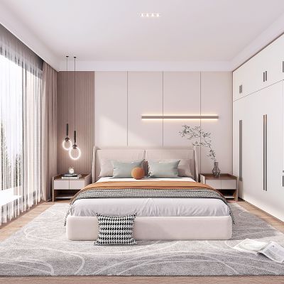 现代卧室