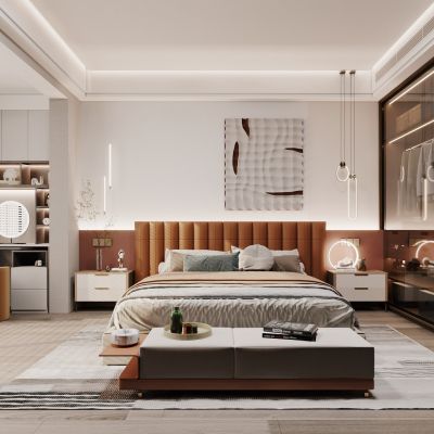 现代卧室