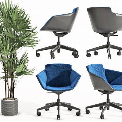 现代办公椅，休闲椅，会议椅，转椅，职员椅，培训椅，盆栽，绿植，花，书椅