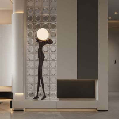 现代玄关屏风隔断