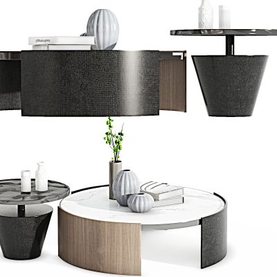 现代茶几组合，子母茶几，玻璃茶几，大理石茶几，圆茶几，边几，饰品，摆件