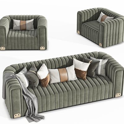 现代多人沙发，布艺沙发，客餐厅沙发，三人沙发，休闲沙发，懒人沙发，沙发椅