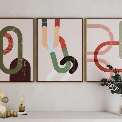 现代抽象艺术挂画