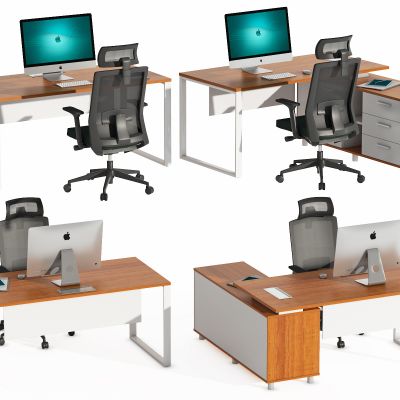 现代办公桌椅组合，办公桌，办公椅，条桌，培训桌，工位，经理桌，主管桌