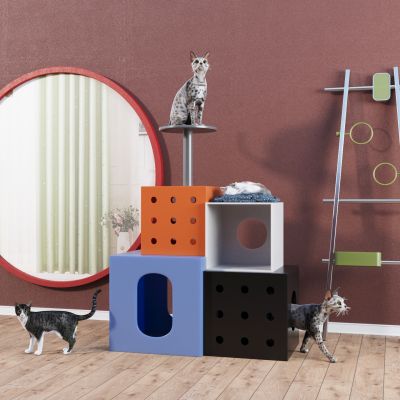 猫爬架 猫窝 猫舍 猫柜