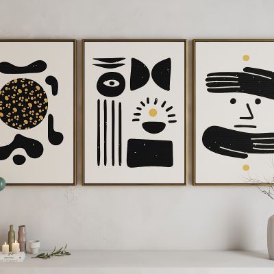 现代抽象艺术挂画