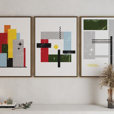 现代抽象艺术挂画