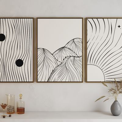 现代抽象艺术挂画