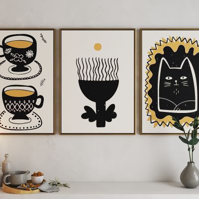 现代抽象艺术挂画