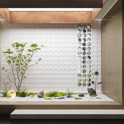 植物堆天井 景观小品