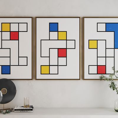 现代抽象艺术挂画