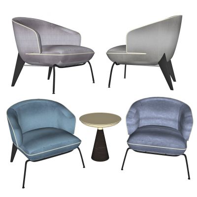 现代休闲椅，洽谈椅，躺椅，休闲沙发，洽谈沙发，沙发椅，圆几，休闲单人沙发