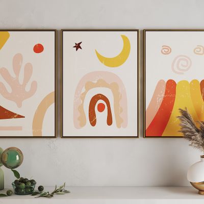 现代抽象艺术挂画