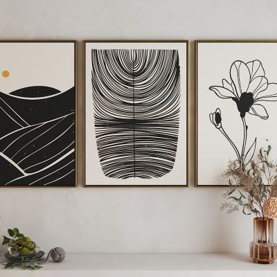 现代抽象艺术挂画