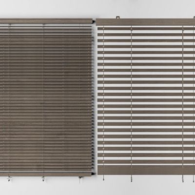 现代窗帘 百叶帘 折叠帘