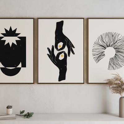 现代抽象艺术挂画