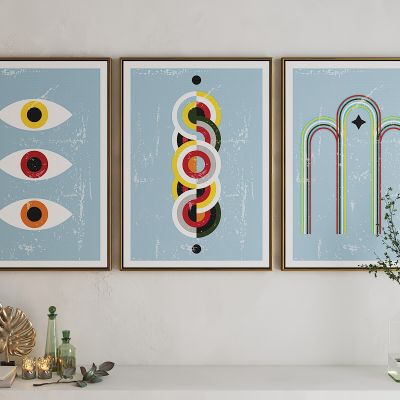 现代抽象艺术挂画