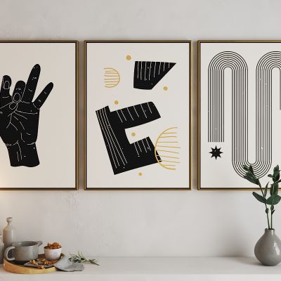 现代抽象艺术挂画