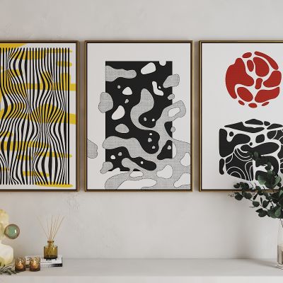 现代抽象艺术挂画
