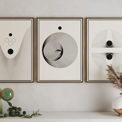 现代抽象艺术挂画