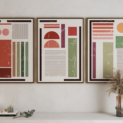 现代抽象艺术挂画