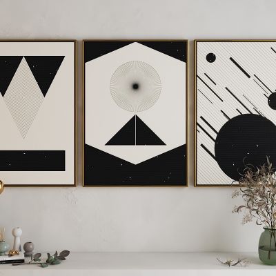 现代抽象艺术挂画