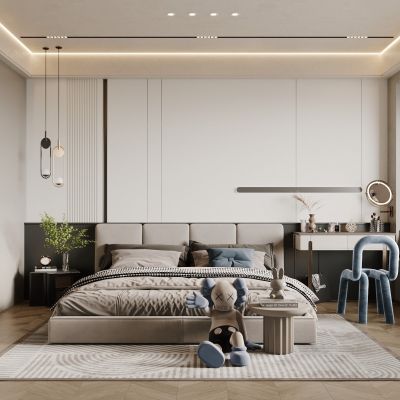 现代卧室