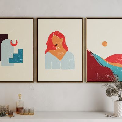 现代轻奢艺术挂画