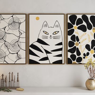 现代抽象艺术挂画