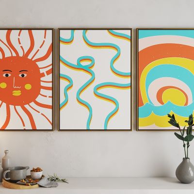 现代抽象艺术挂画