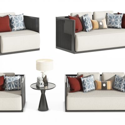 新中式组合沙发，单人沙发，双人沙发，三人沙发，休闲沙发，洽谈沙发，茶几