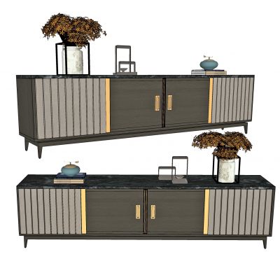 新中式电视柜，电视柜，边柜，矮柜，装饰柜，端景柜，玄关柜，茶水柜，摆件