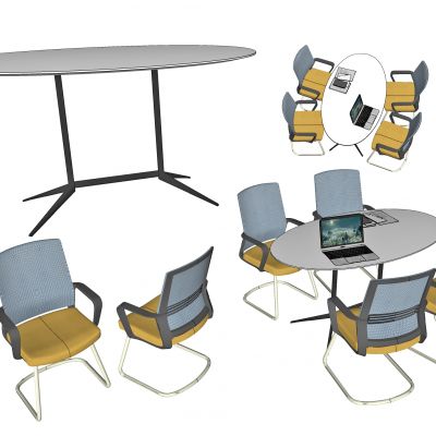 现代会议桌，会议椅，洽谈桌，洽谈椅，圆形洽谈桌，办公椅，弓形椅，弓架椅