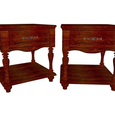 美式床头柜，装饰柜，角几，茶几，方茶几，方角几，矮柜，储物柜，收纳柜