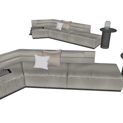 现代异形沙发，转角沙发，多人沙发，异形沙发，简约沙发，休闲沙发，茶几