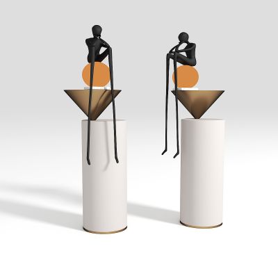 现代雕塑摆件