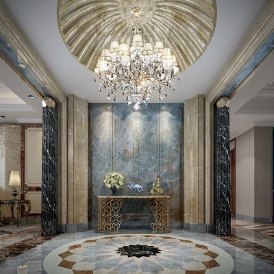 欧式奢华家居玄关