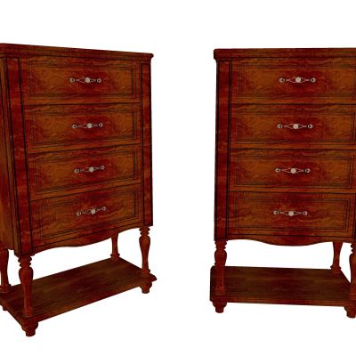 美式斗柜，立斗柜，装饰柜，边柜，电视边柜，储物柜，收纳柜，高柜，复古柜