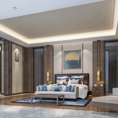 新中式家居卧室