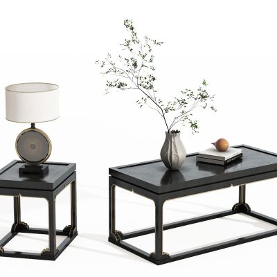 新中式茶几，方茶几，长茶几，角几，边几，办公茶几，茶桌，台灯，饰品，摆件