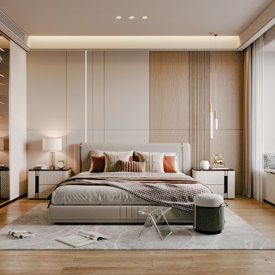 现代卧室